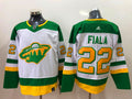 Men's Minnesota Wild Kevin Fiala #22 White Breakaway Player Jerseys