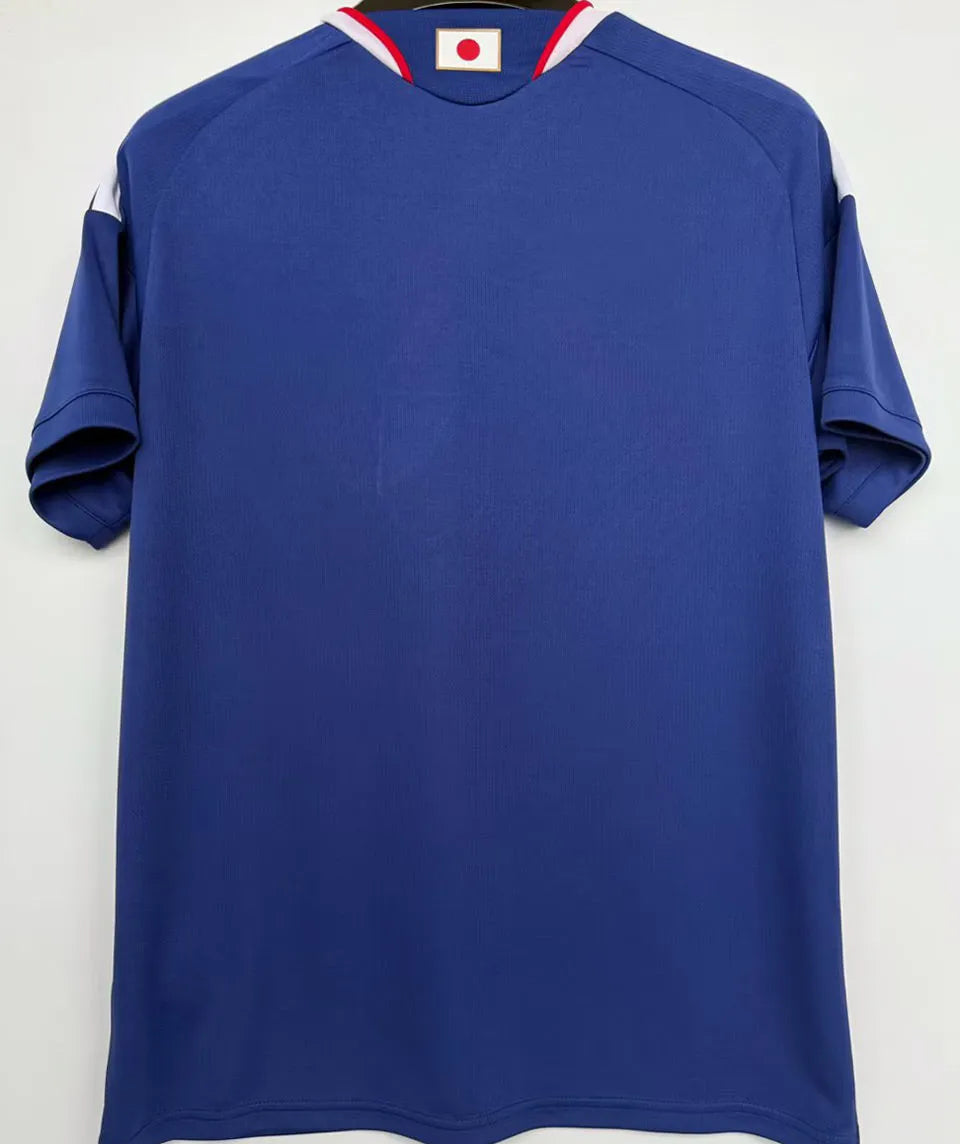 2026/27 Japan 1:1 Quality Home Blue Fans Soccer Jersey (Have Right Patch 有右臂章 白底黑字） Detail 1