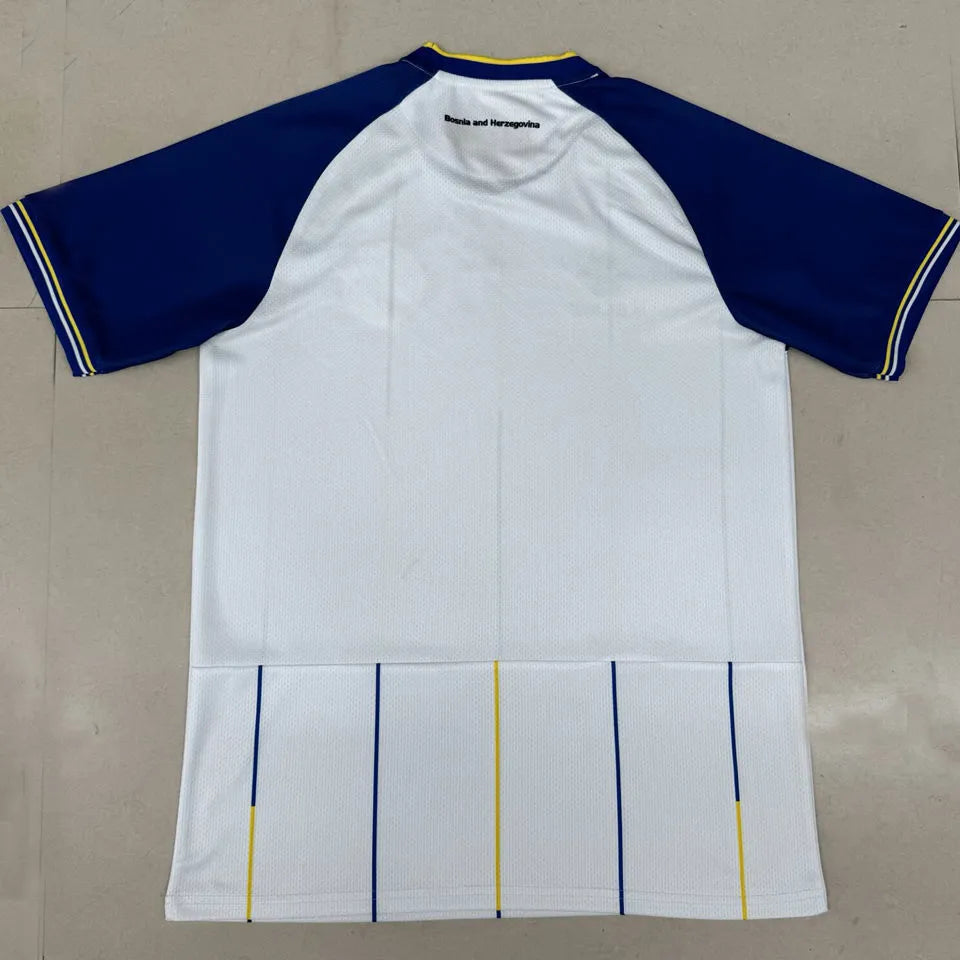 2026/27 Bosnia-Herzegovina Away White Fans Soccer Jersey 波黑 Back