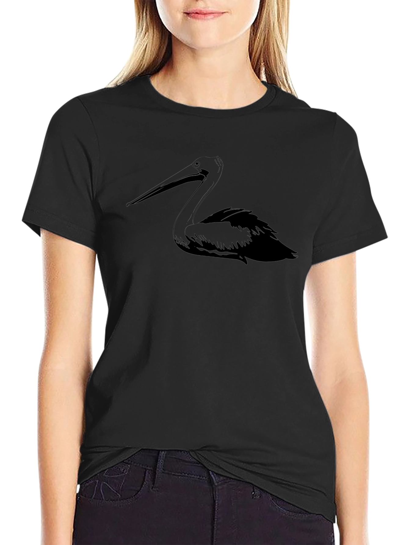 Pelican Graphic Tee - Soft Cotton Bird T-Shirt