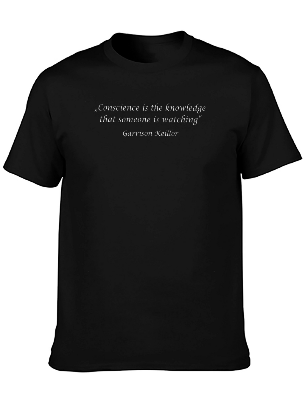 Conscience Quote T-Shirt | Literary Tee