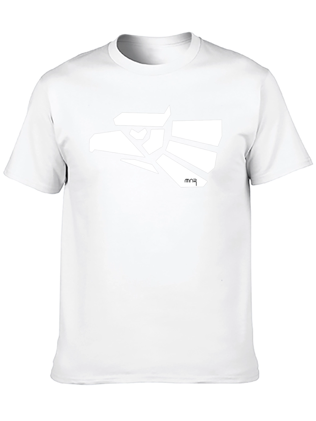 Modern Eagle Graphic T-Shirt - Black