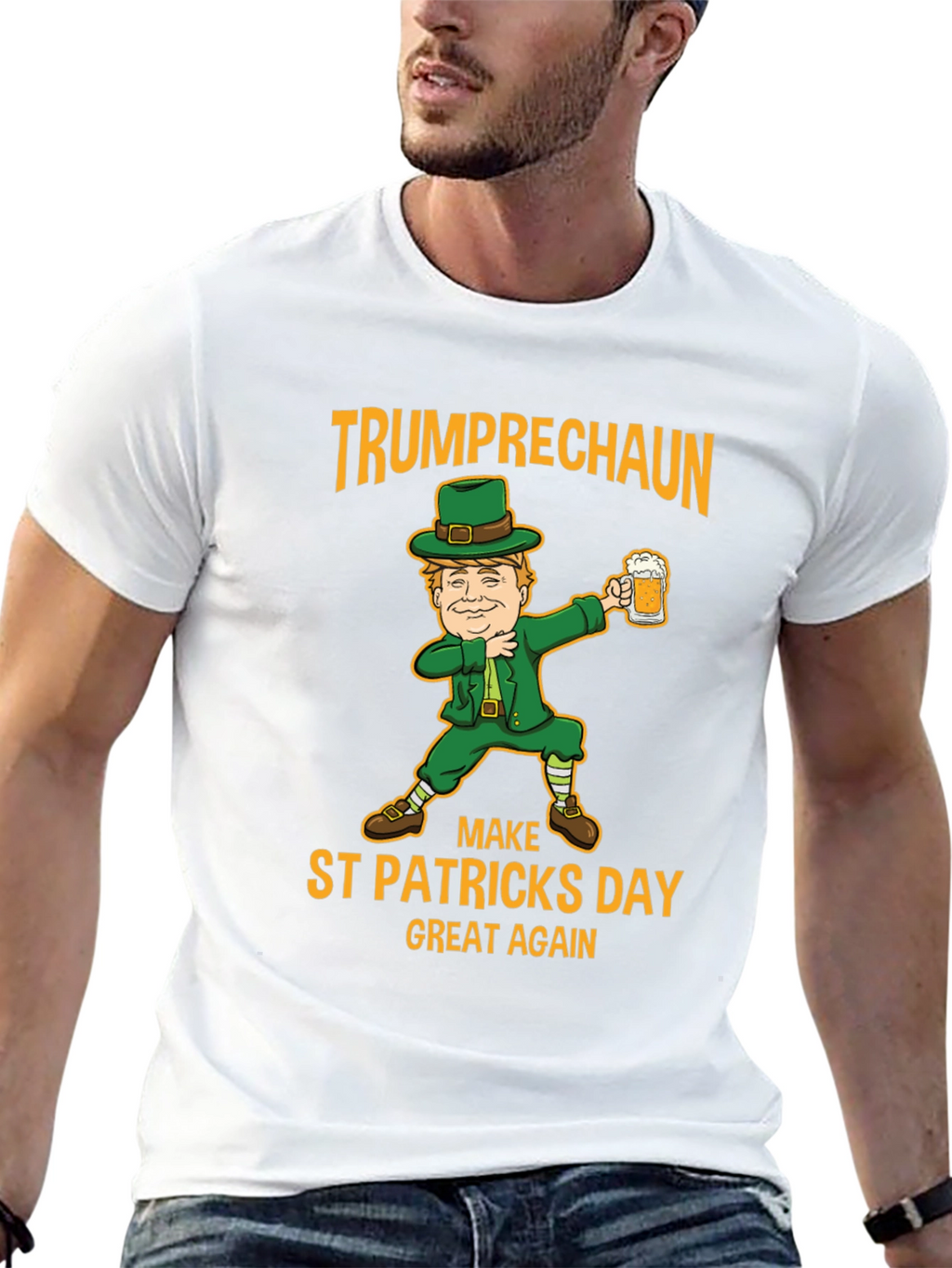 Trumprechaun St. Patricks Day Graphic T-Shirt