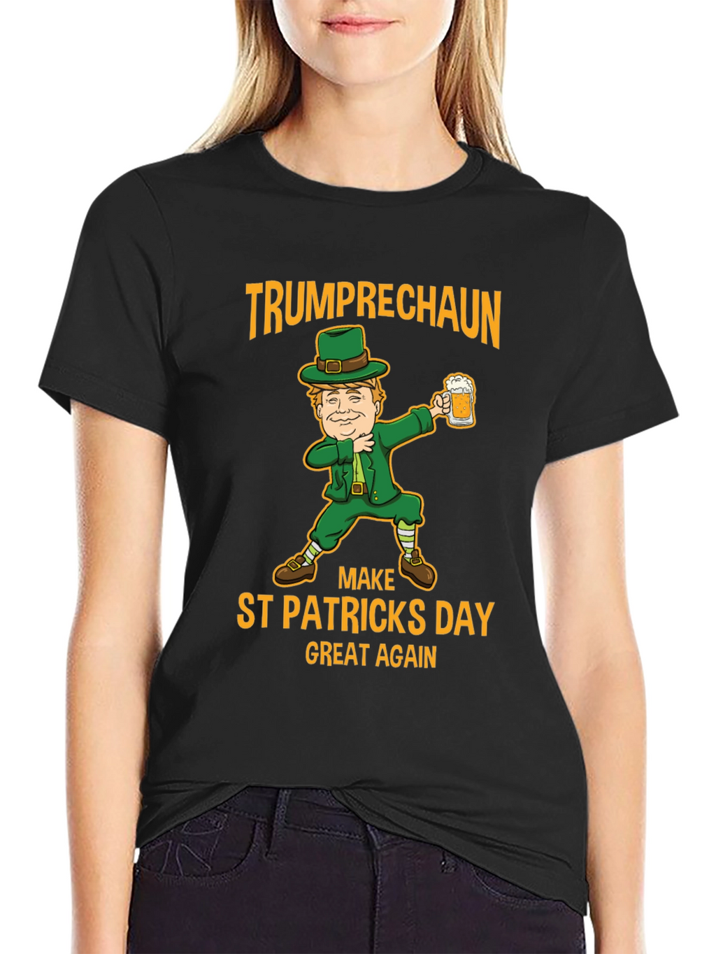 Trumprechaun St. Patricks Day Graphic T-Shirt