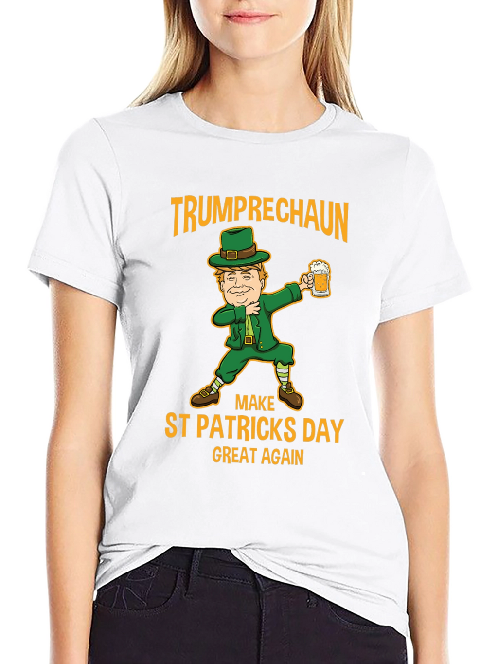 Trumprechaun St. Patricks Day Graphic T-Shirt