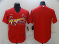 Men's St. Louis Cardinals Red Alternate Replica Blank Jerseys