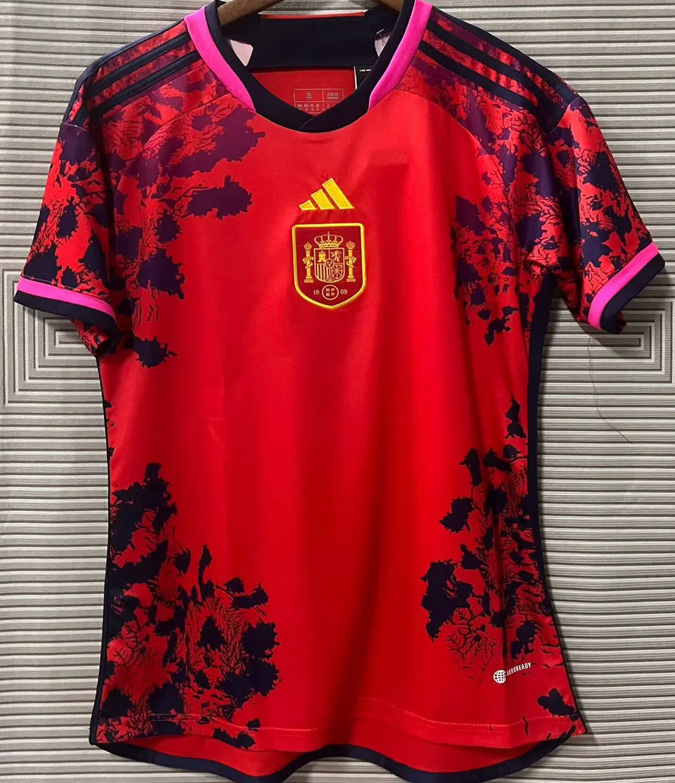 2024/25 Spain Special Edition Red Fans Jersey Front