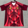 2025/26 Germany Away Red Fans Soccer Jersey ((4 Star 四星） Front