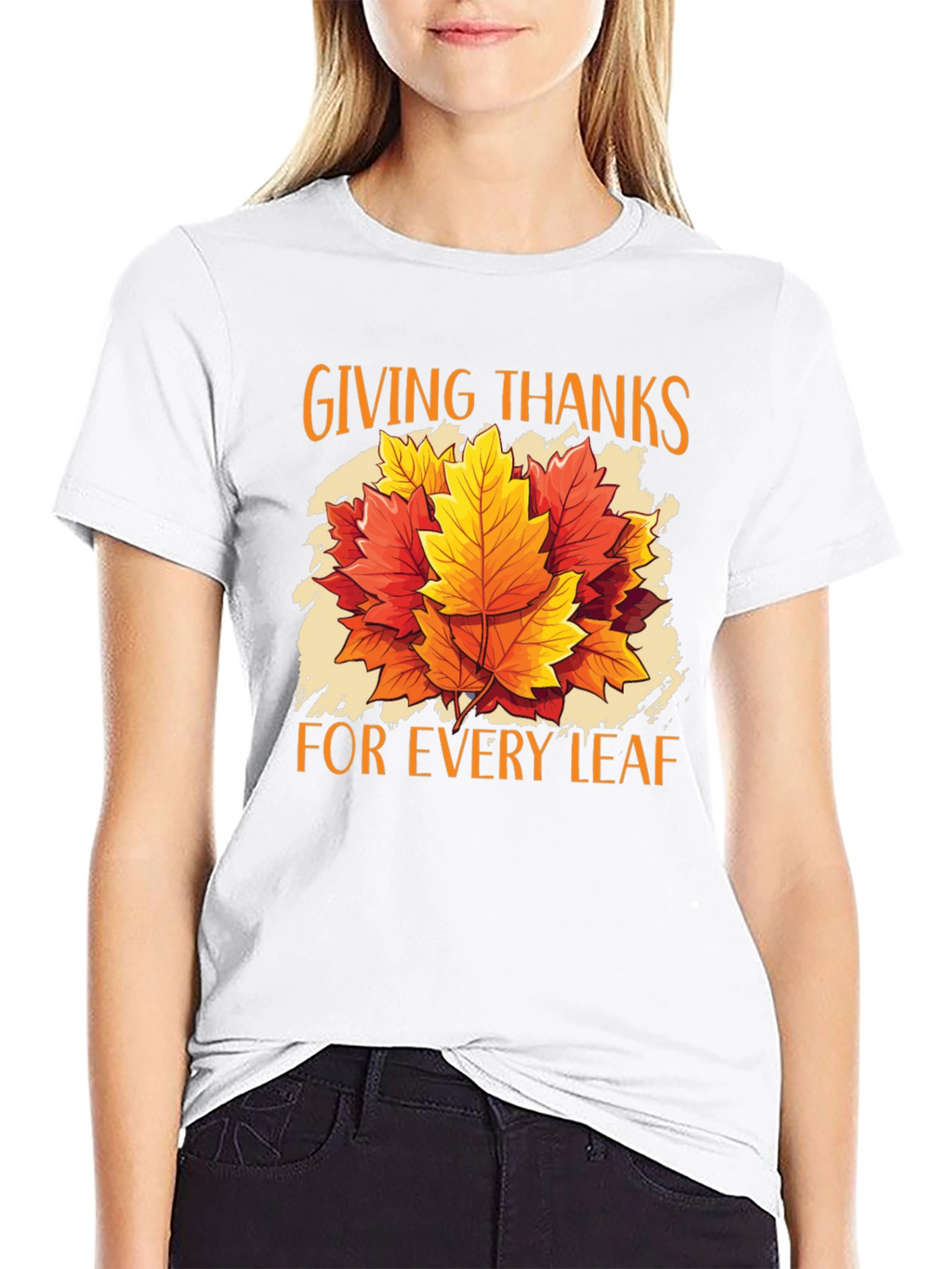 Thanksgiving Leaf Graphic Tee