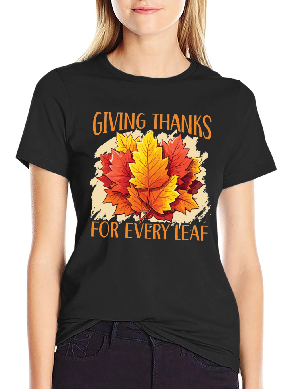 Thanksgiving Leaf Graphic Tee