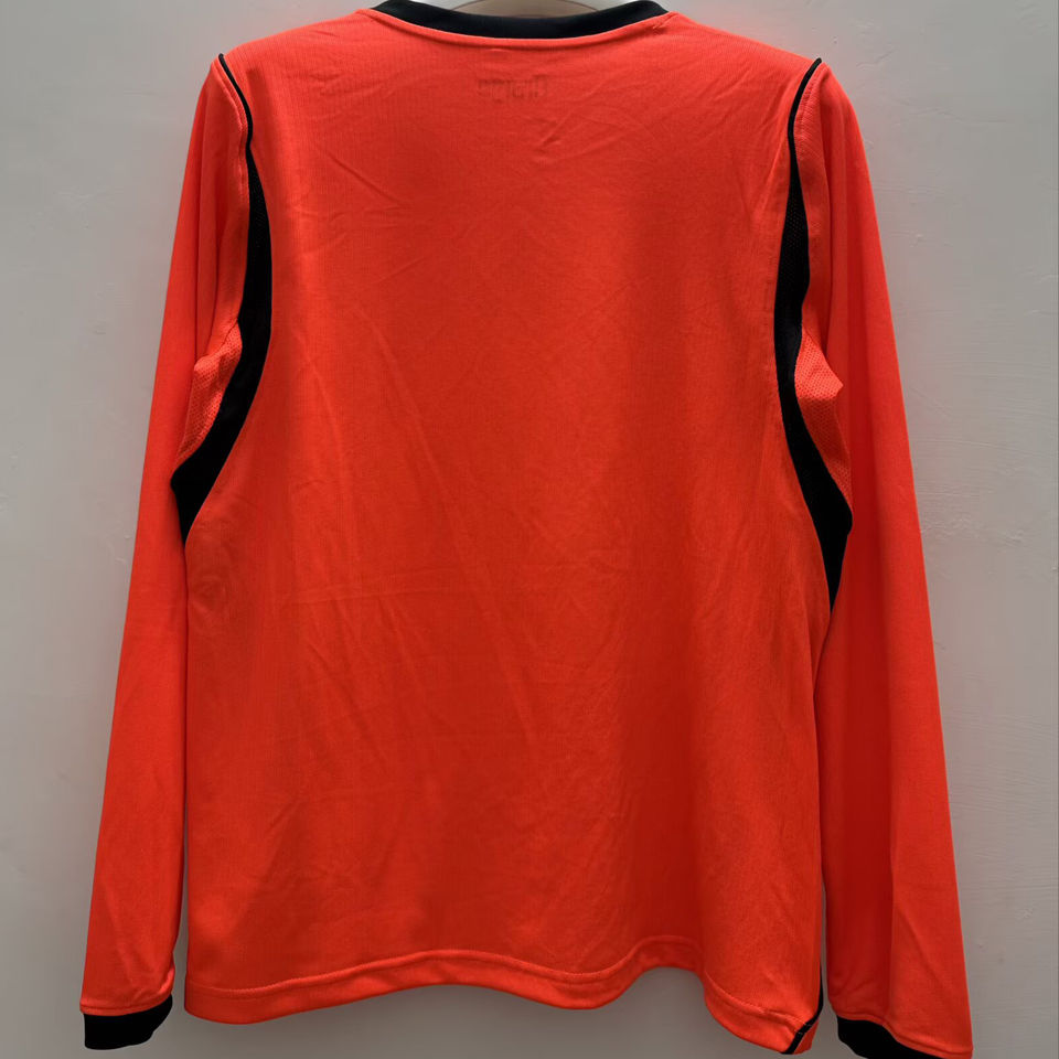 2026/27 NL Home Orange Fans Long Sleeve Soccer Jersey Item NO.: 2152455 Back