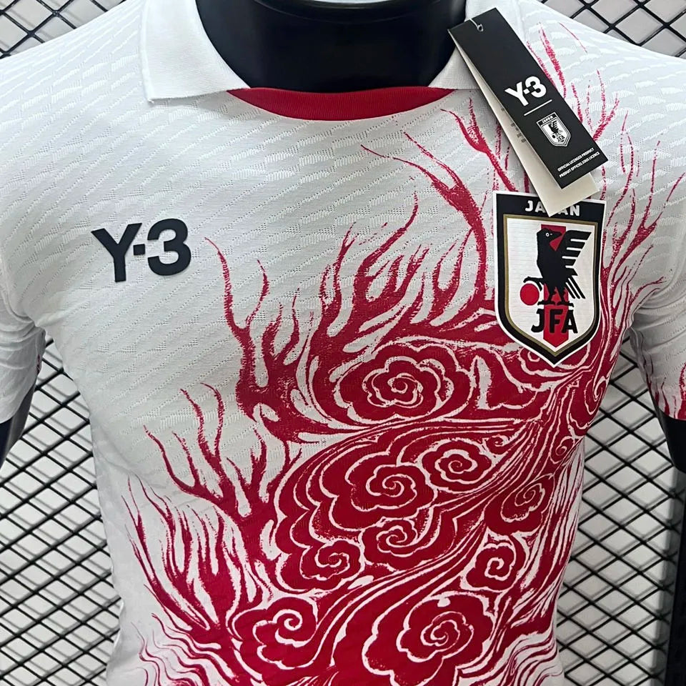 2024/25 Japan Special Edition White Player Version Jersey Detail 1