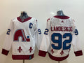 Men's Colorado Avalanche Gabriel Landeskog #92 White Breakaway Player Jerseys