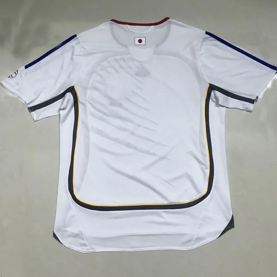 2006 Japan Away Retro Soccer Jersey Back