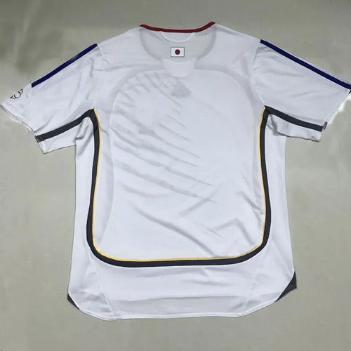 2006 Japan Away Retro Soccer Jersey Back