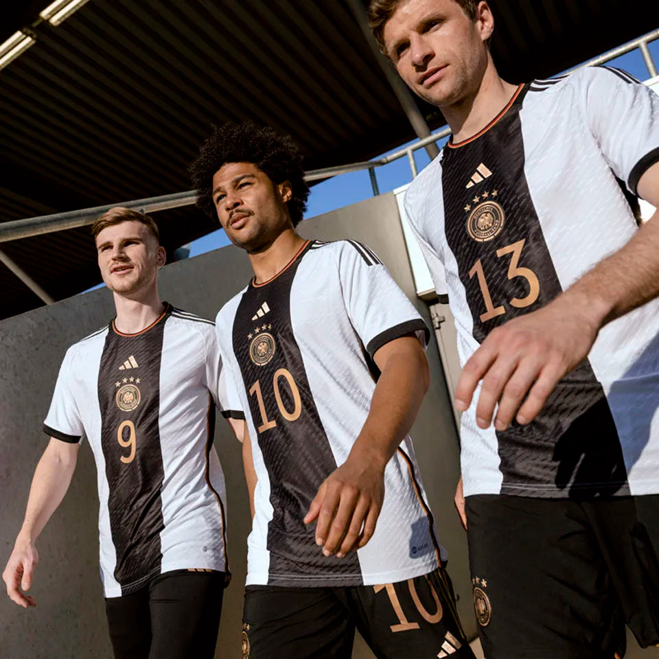 2022/23 Germany 1:1 Quality Home Fans Soccer Jersey Detail 2