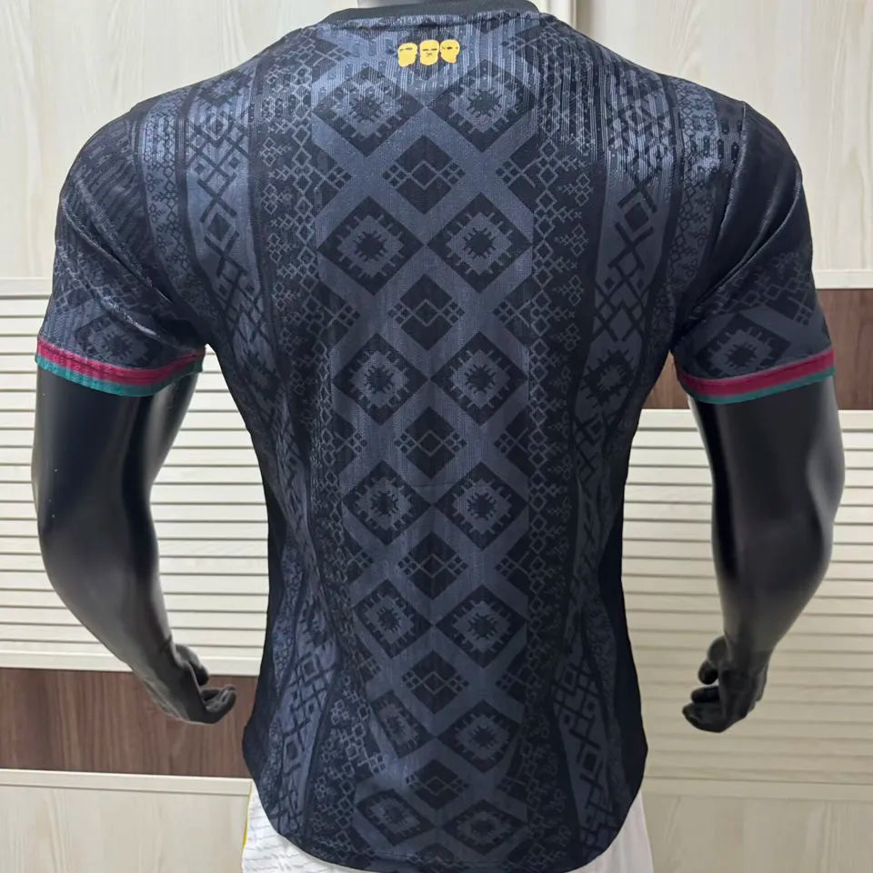 2026 Omerta Black Player Version Soccer Jersey Back
