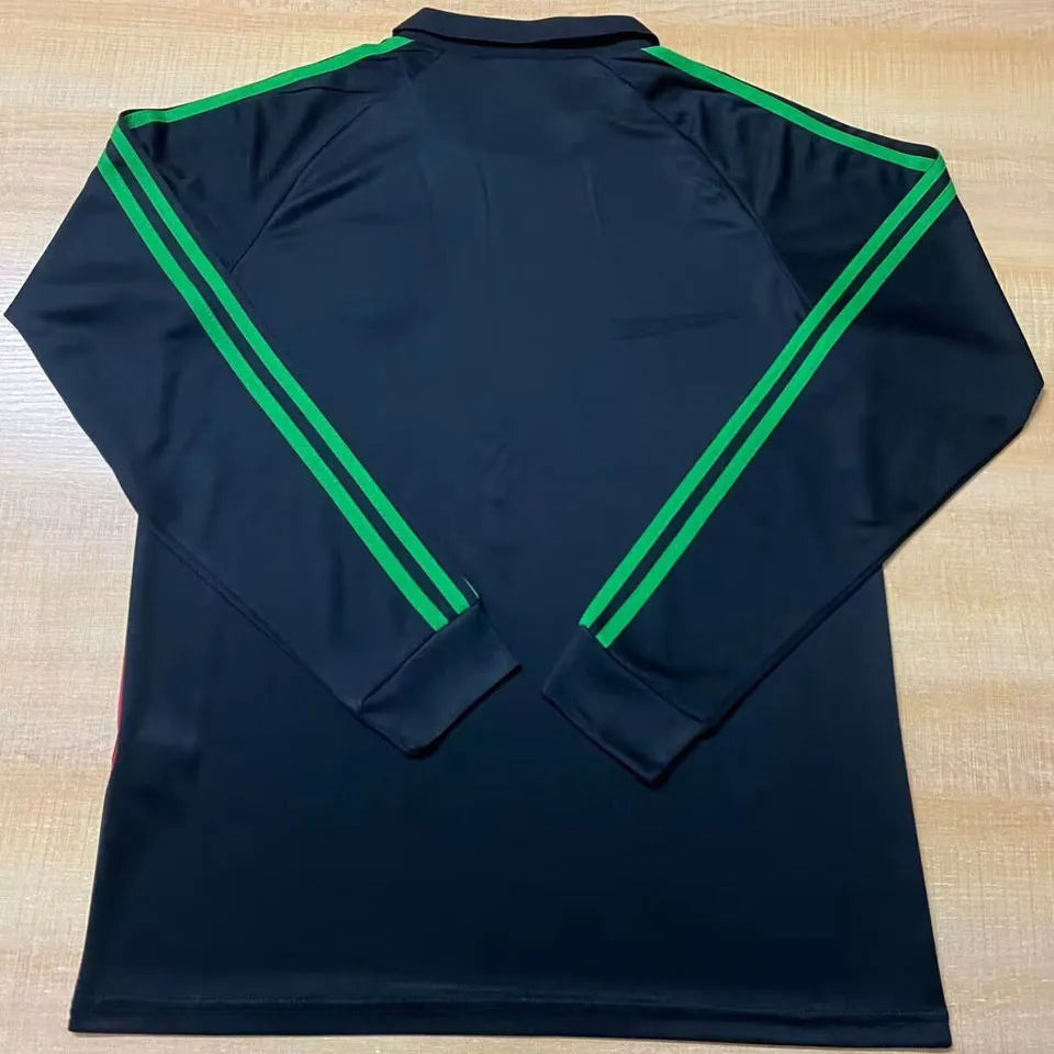1990 Argentina GK Retro Long Sleeve Soccer Jersey Back