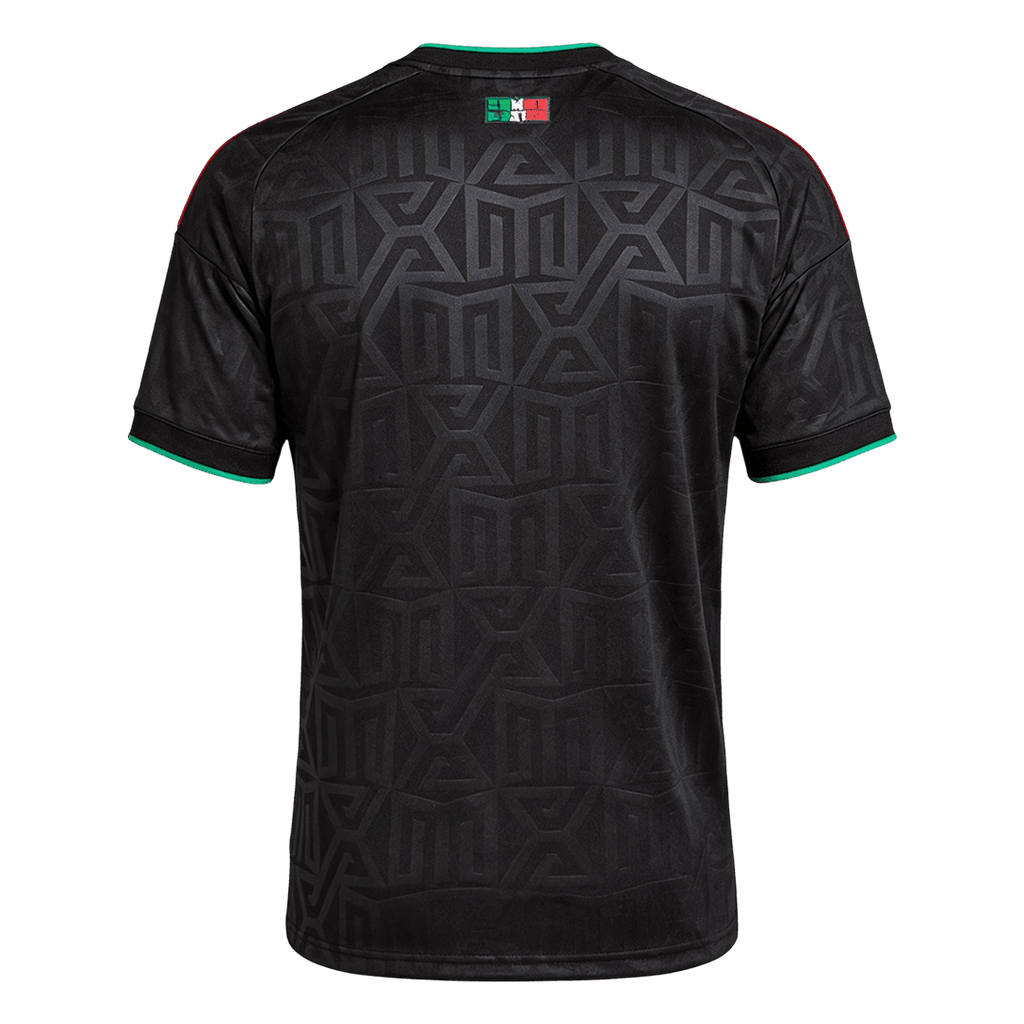 Men Fan Mexico Third Soccer Jersey World Cup 2026 Black Back