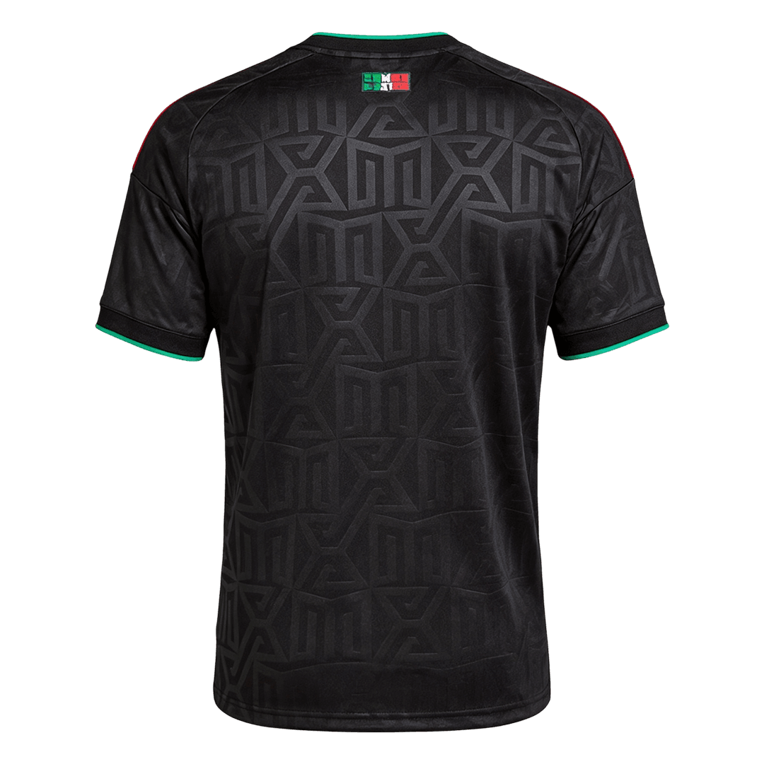 Men Fan Mexico Third Soccer Jersey World Cup 2026 Black Back