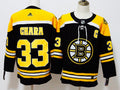 Men's Boston Bruins Zdeno Chara #33 Black Replica Player Jerseys