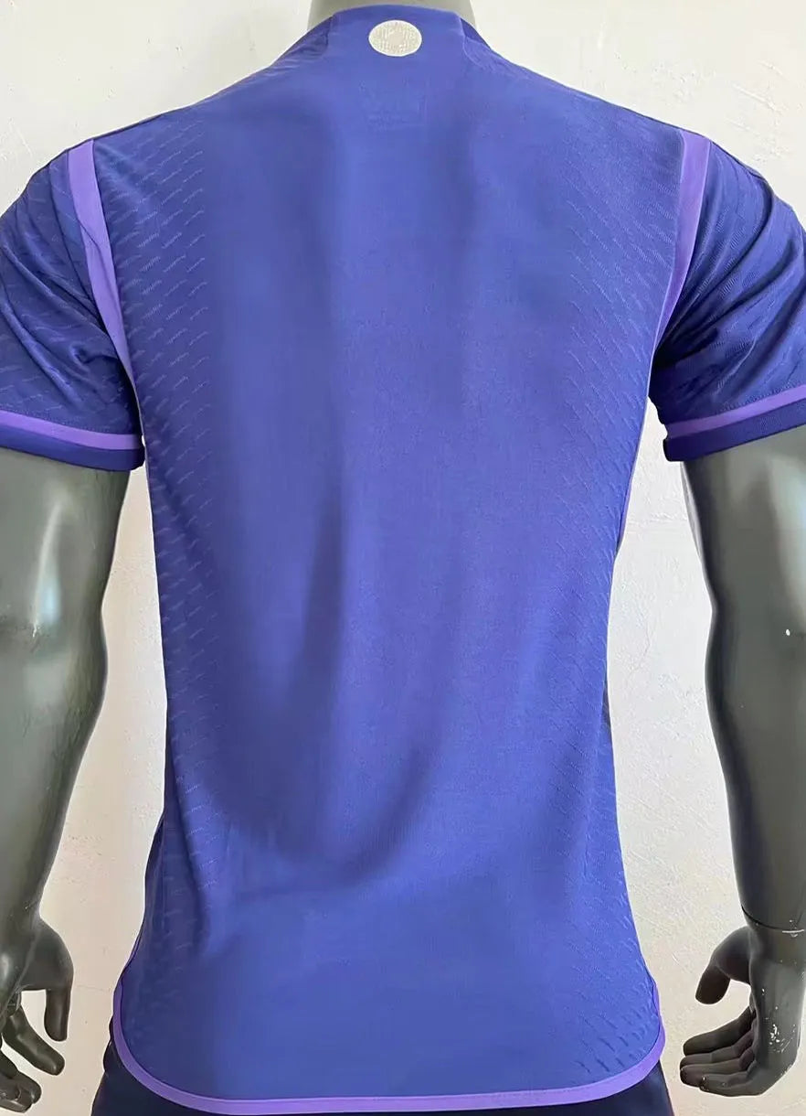 2022/23 Argentina Away Player Version Jersey (3 Stars 3星) Detail 4