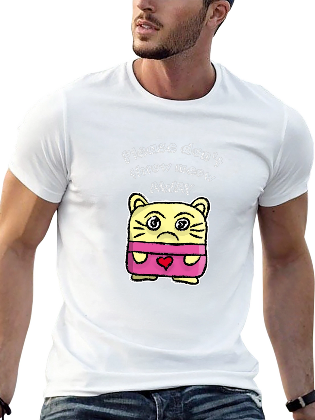 Dont Throw Meow Away Cat T-Shirt