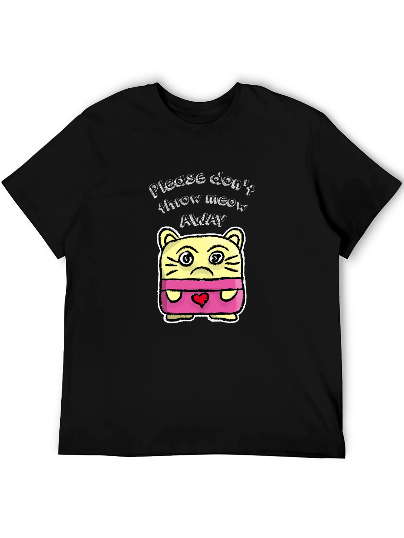 Dont Throw Meow Away Cat T-Shirt