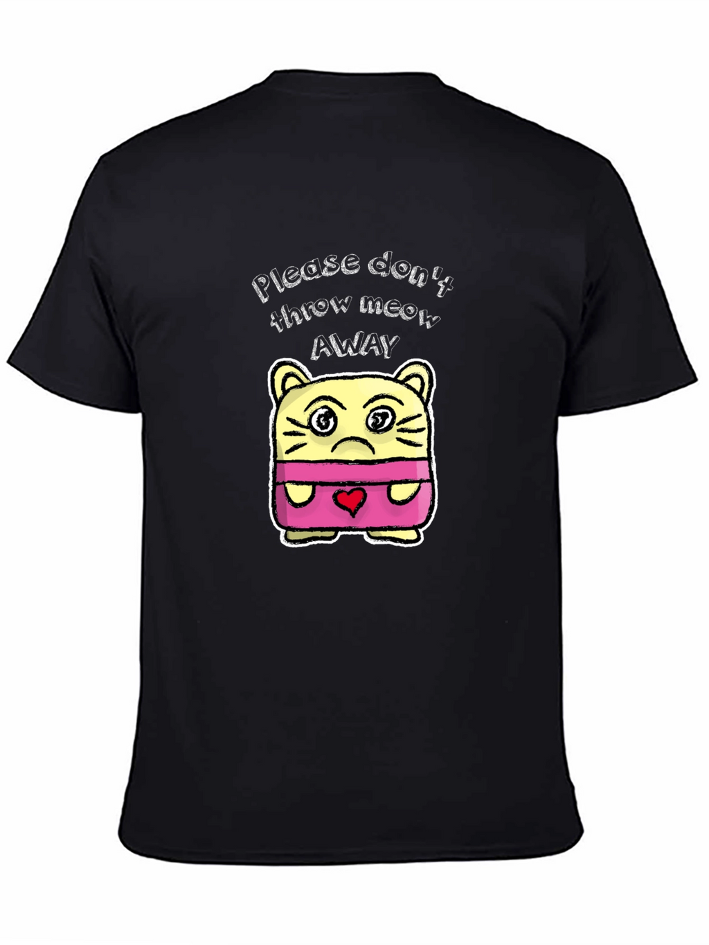 Dont Throw Meow Away Cat T-Shirt