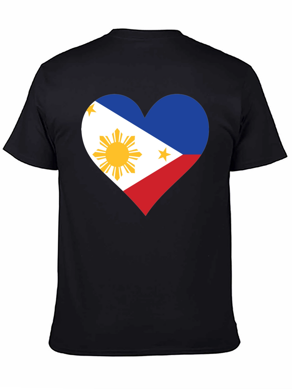Philippine Flag Heart Graphic Tee