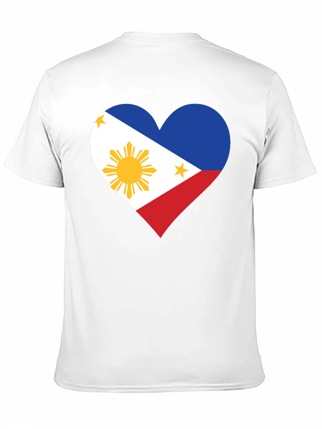 Philippine Flag Heart Graphic Tee