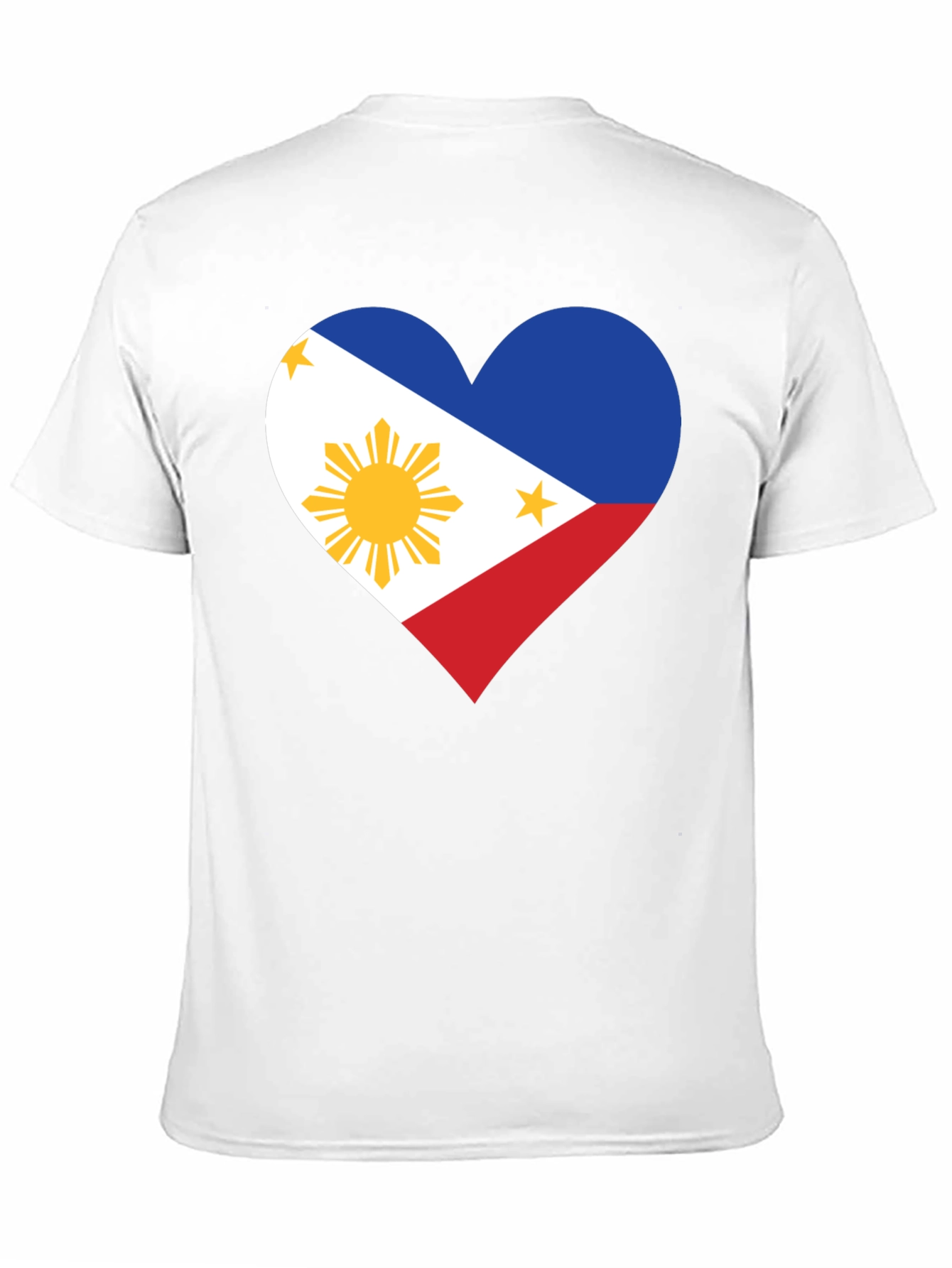 Philippine Flag Heart Graphic Tee