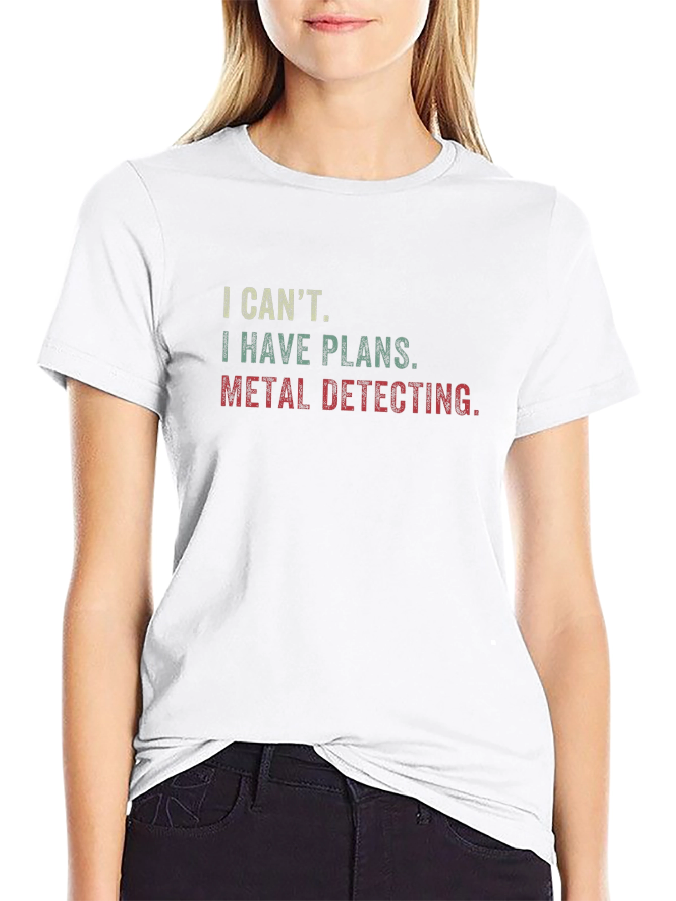 Metal Detecting Plans T-Shirt - Funny Hobby Tee
