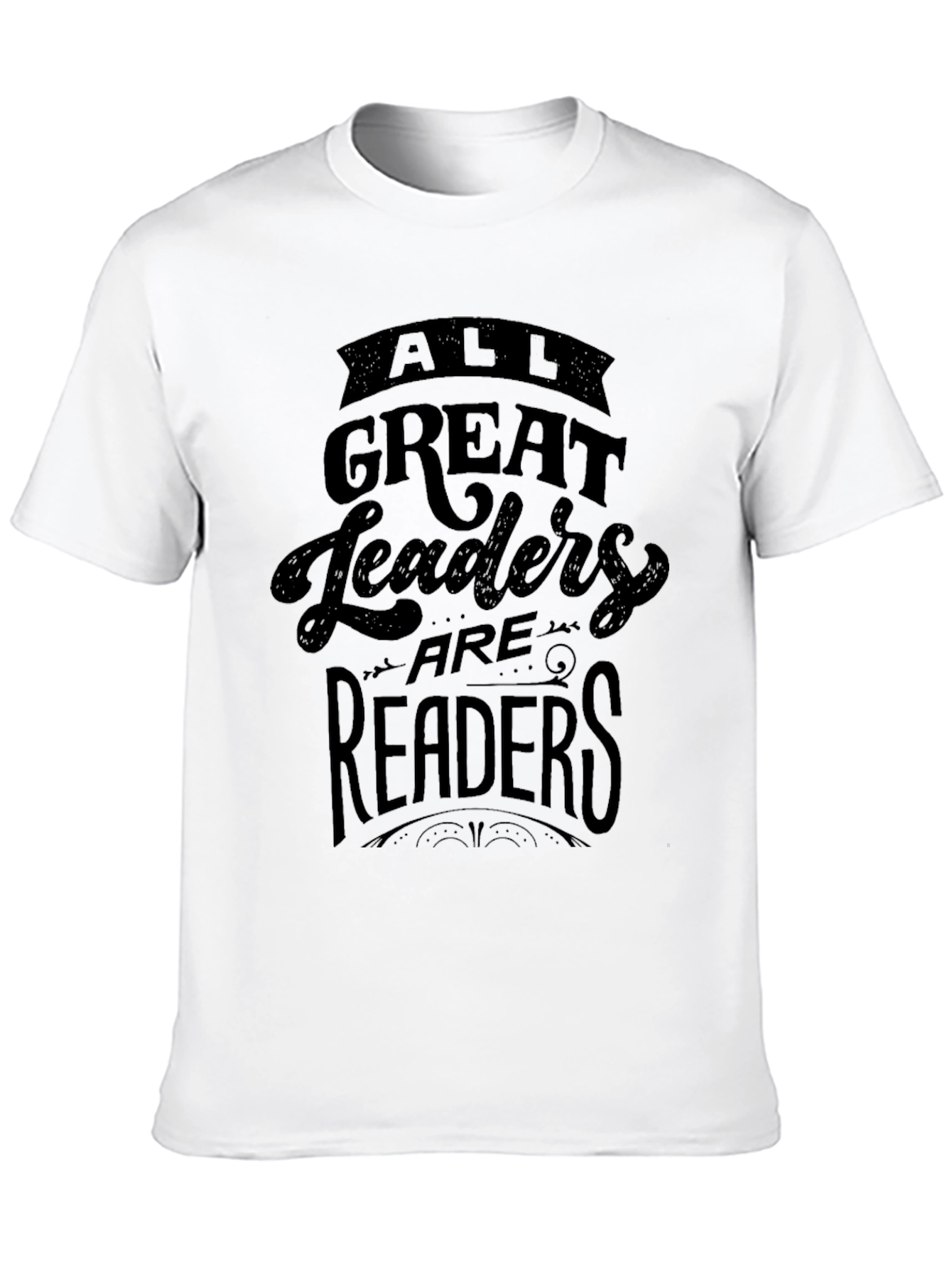 All Great Leaders Are Readers T-Shirt