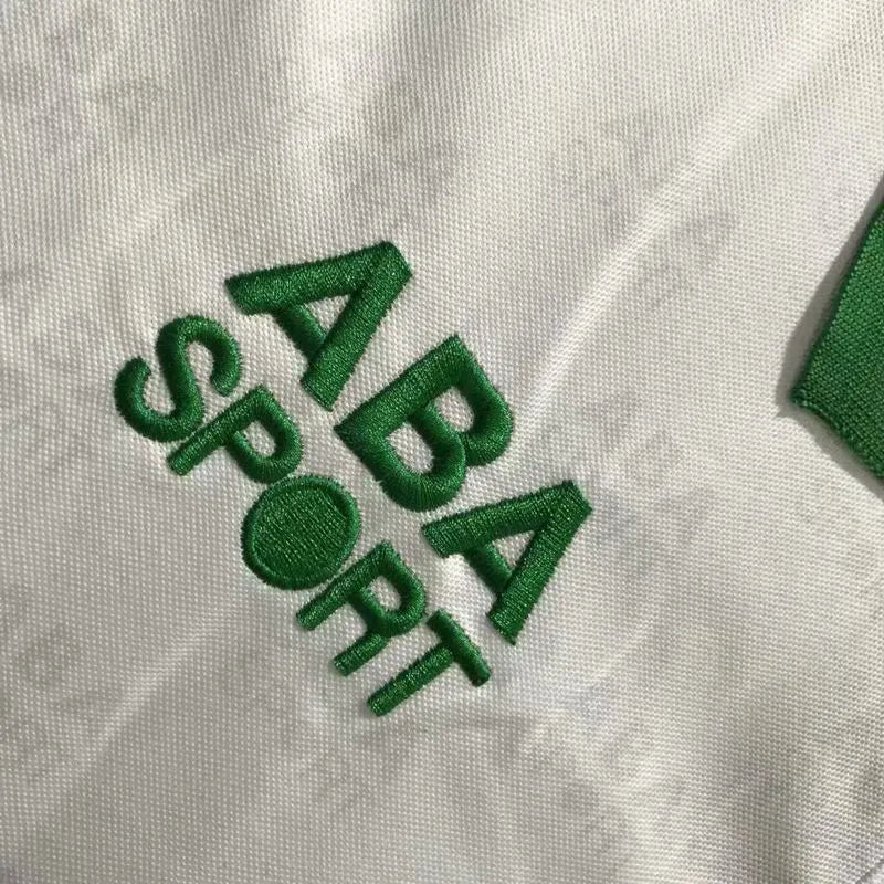 1995 Mexico Away White Retro Soccer Jersey Detail 2