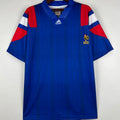1992/94 France Home Retro Soccer Jersey Front