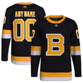 Men's Boston Bruins Fanatics Branded Black Custom Player Game Jerseys