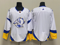 Men's Buffalo Sabres White Alternate Premier Breakaway Blank Jerseys