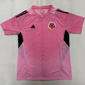 2026/27 Colombia Pink Goalkeeper Fans Soccer Jersey Front