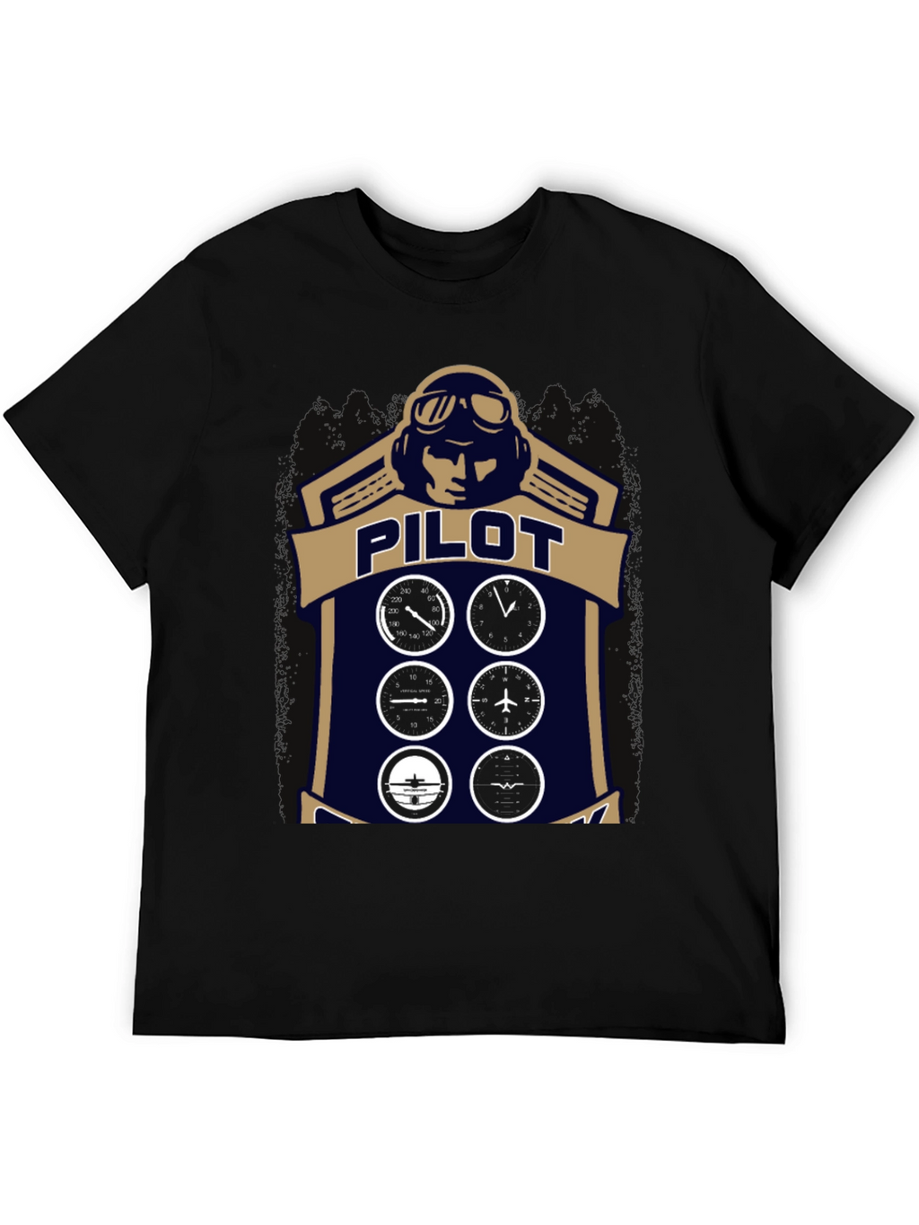Pilot Aviation Graphic T-Shirt