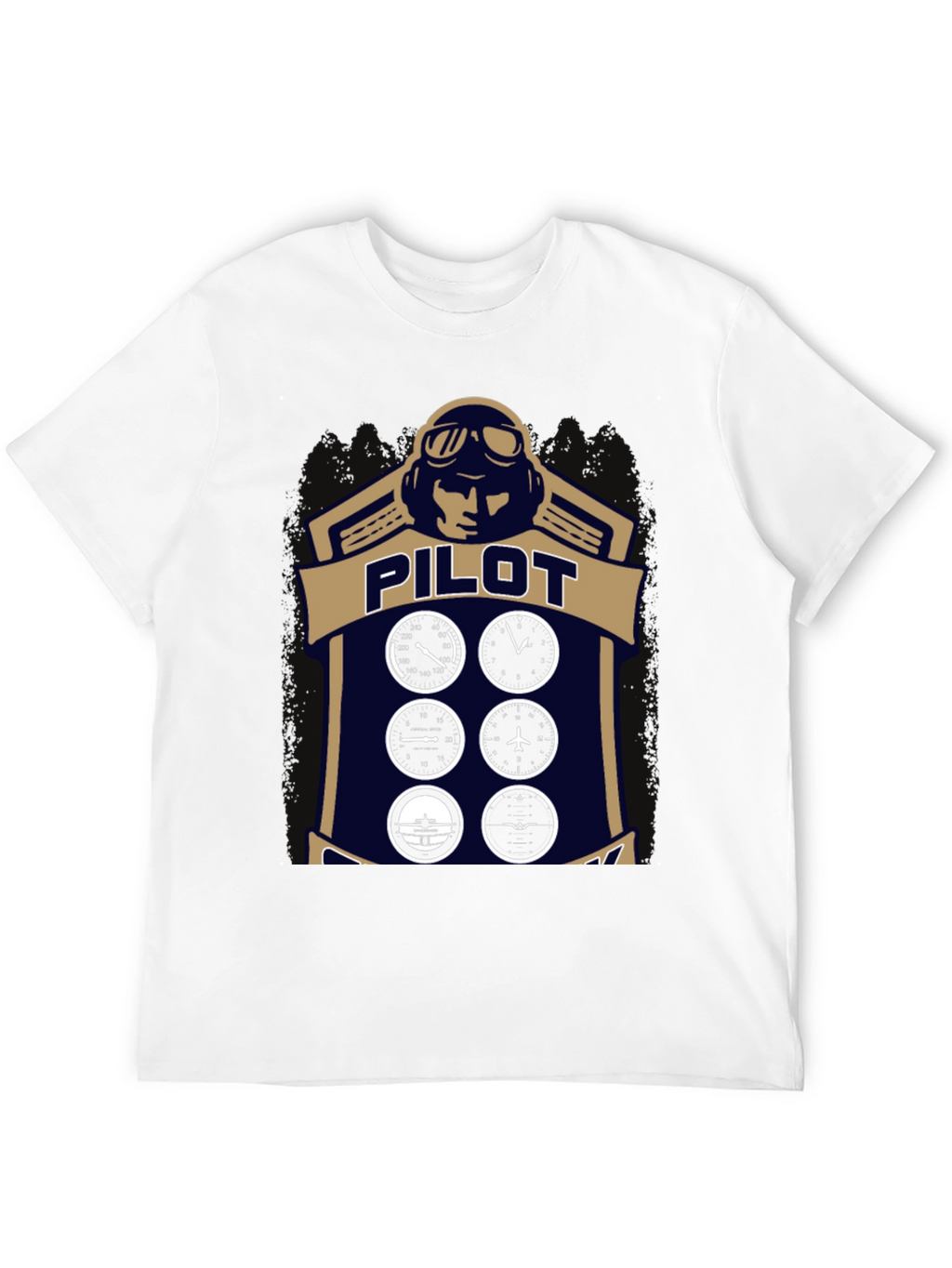Pilot Aviation Graphic T-Shirt