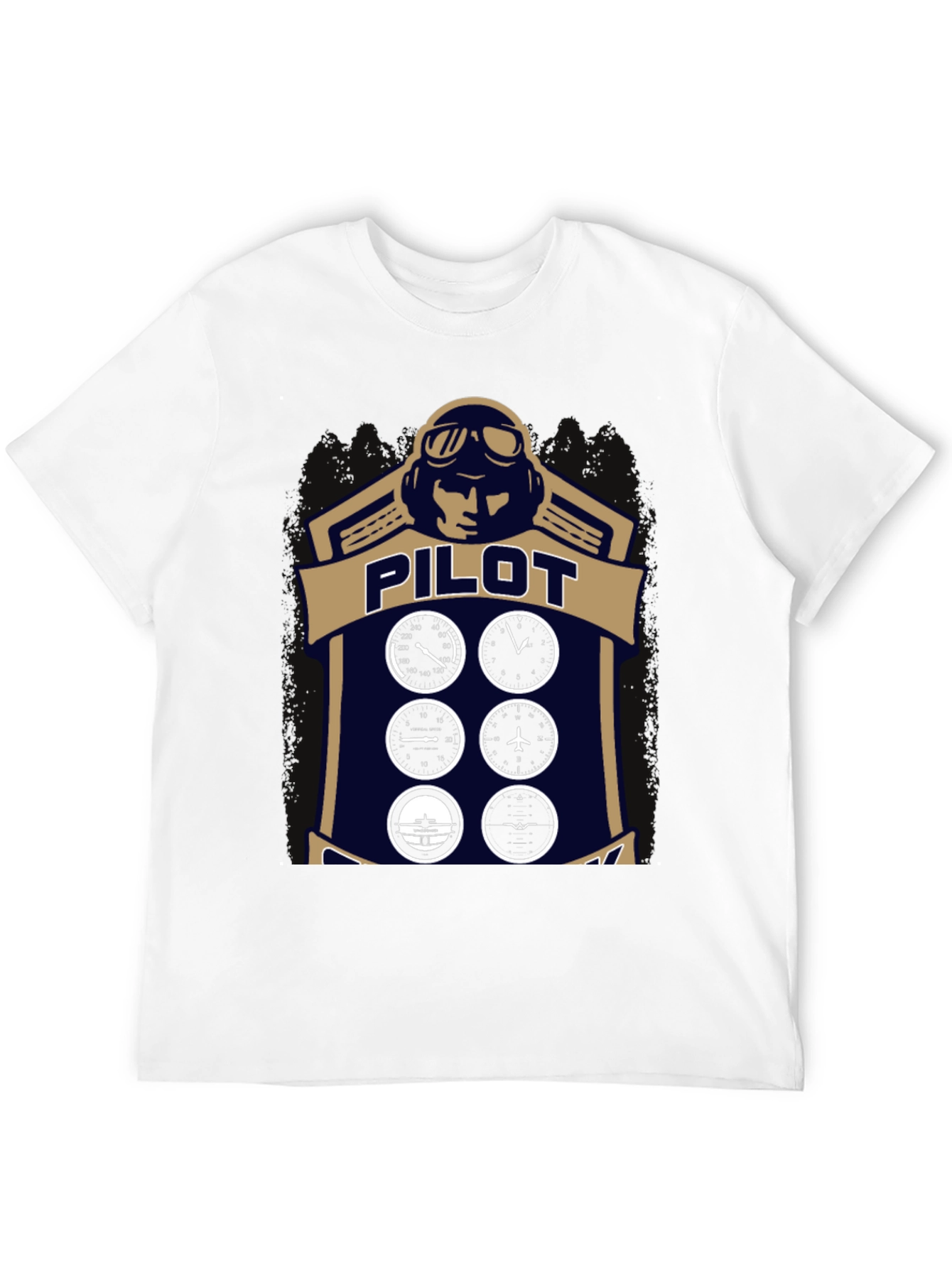 Pilot Aviation Graphic T-Shirt