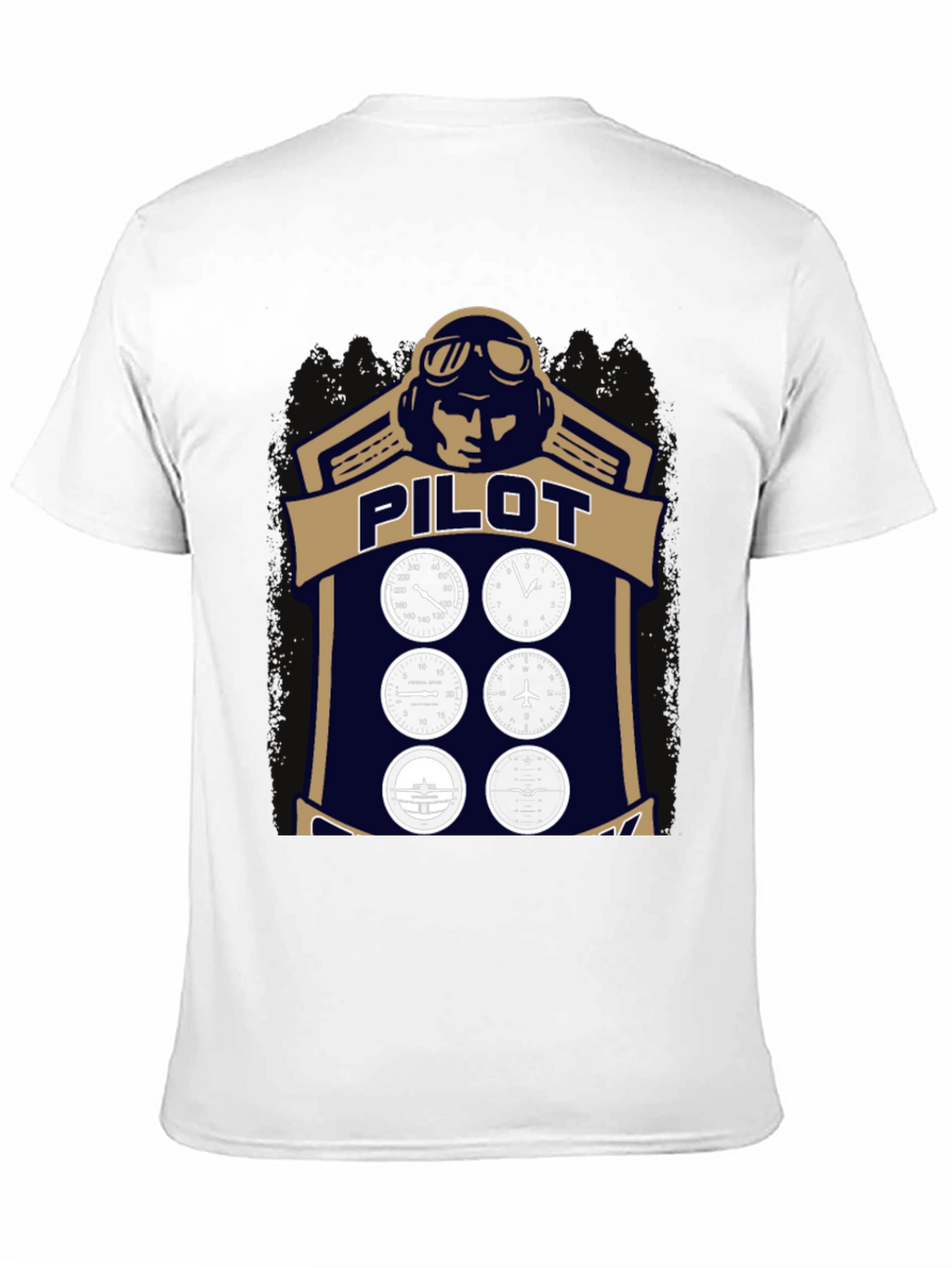 Pilot Aviation Graphic T-Shirt