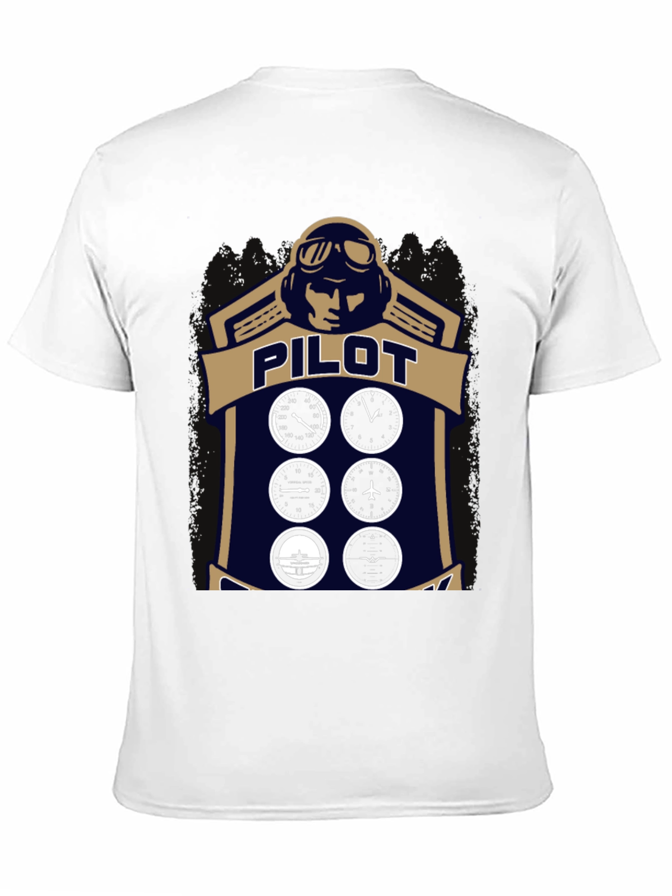 Pilot Aviation Graphic T-Shirt