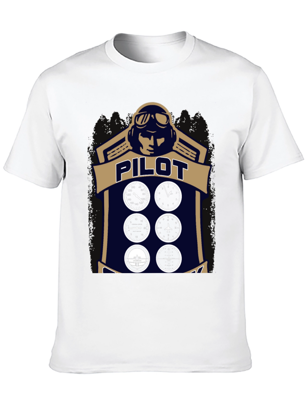 Pilot Aviation Graphic T-Shirt