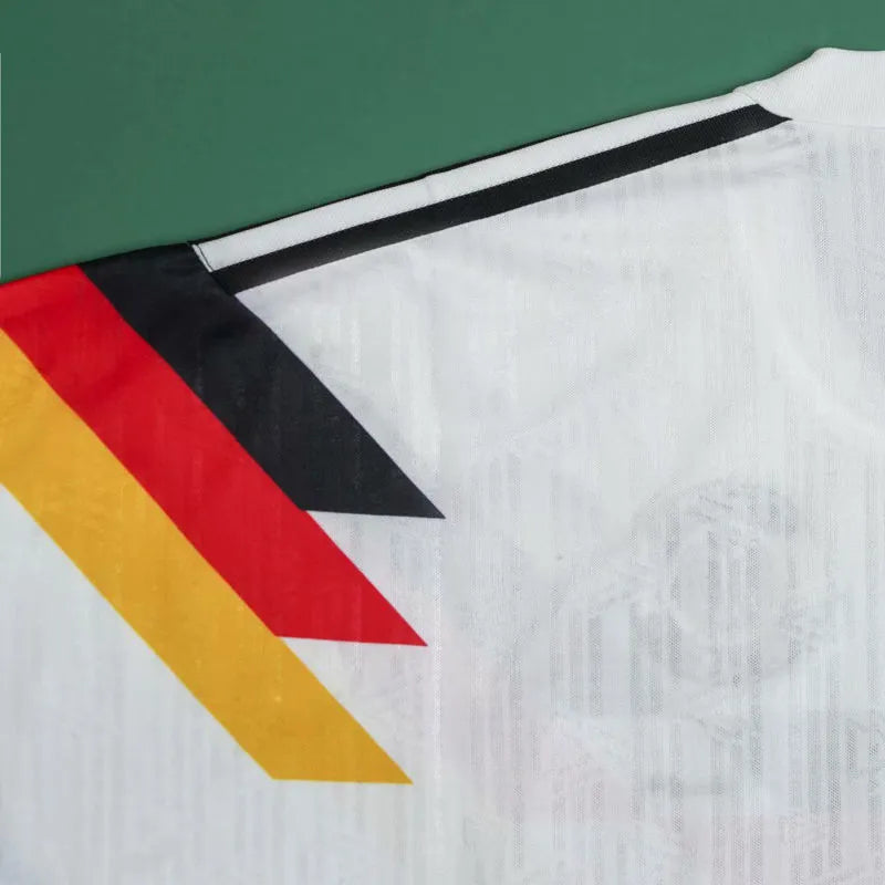 1990 Germany Home White Retro Soccer Jersey正确版 正在 Detail 3