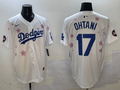 Men's Los Angeles Dodgers Shohei Ohtani #17 White Alternate Replica Player Jerseys