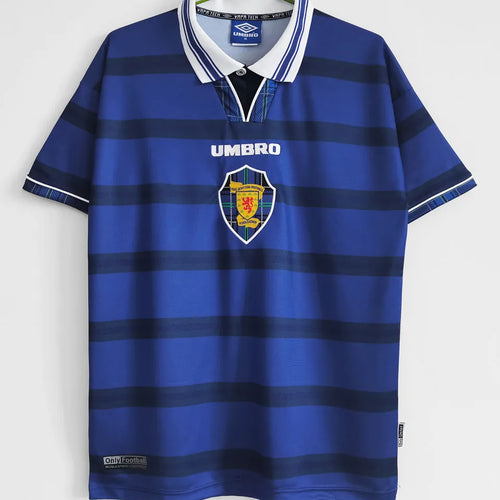 1998/2000 Scotland Home Retro Soccer Jersey Front