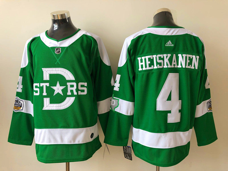 Men's Dallas Stars Miro Heiskanen #4 Green Breakaway Player Jerseys