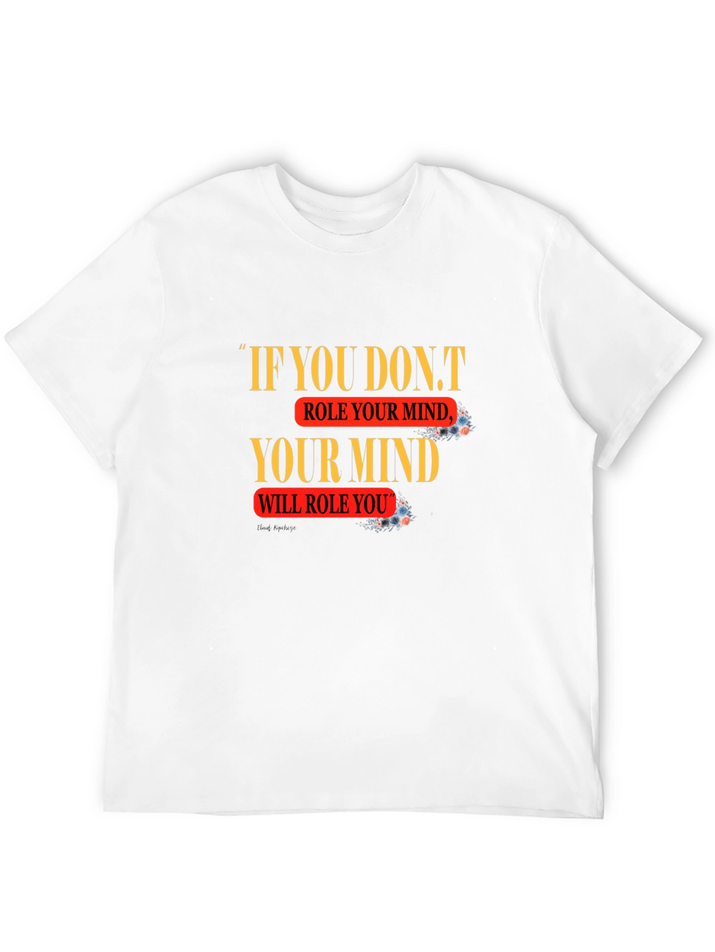 Mind Over Matter Black Graphic Tee